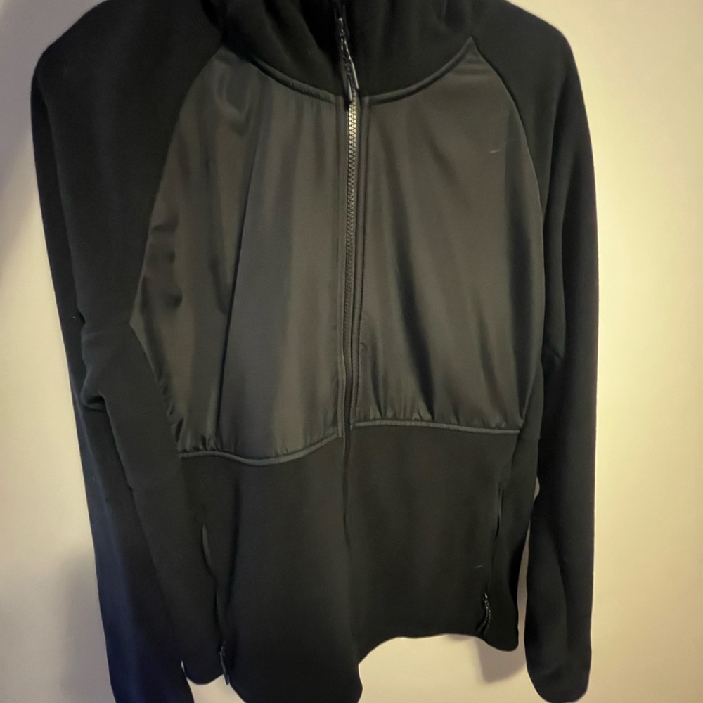 Asics Black Fleece Jacket